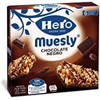 Los mejores  - Hero Muesly Muesli con Chocolate - Paquete de 12 x 25 gr - Total: 300 gr
